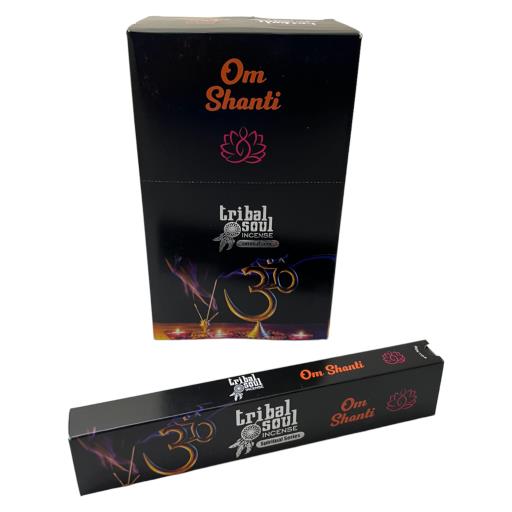 Tribal Soul Om Shanti INCENSE Sticks (Spiritual Series) 15G