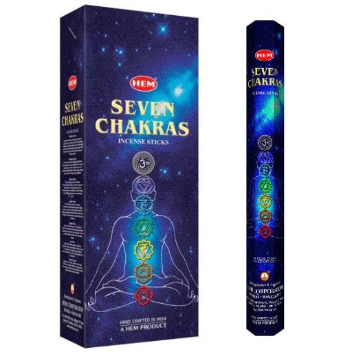 Seven Chakras INCENSE Sticks
