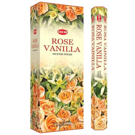 Rose Vanilla INCENSE Sticks