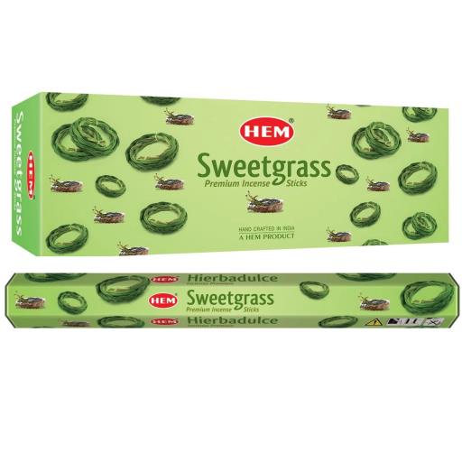Sweetgrass INCENSE Sticks