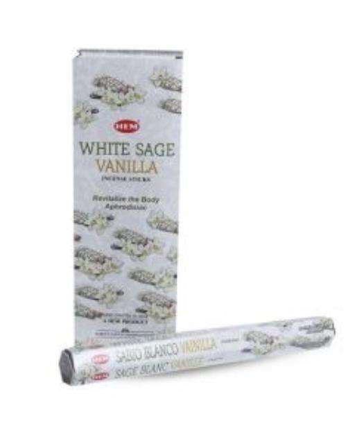 White Sage Vanilla INCENSE Sticks