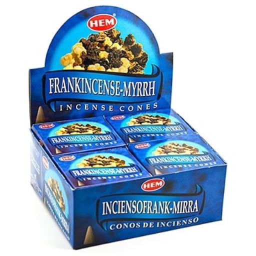 FrankINCENSE Myrrh Cones