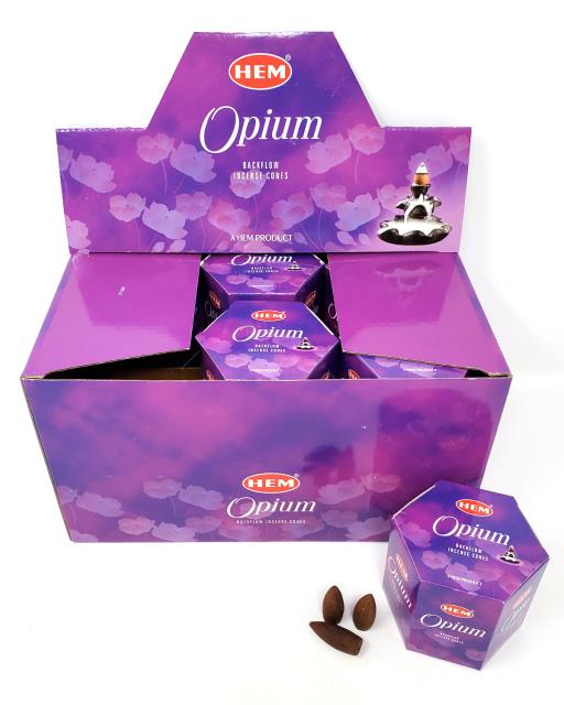 Opium Backflow INCENSE Cones 480 Pcs
