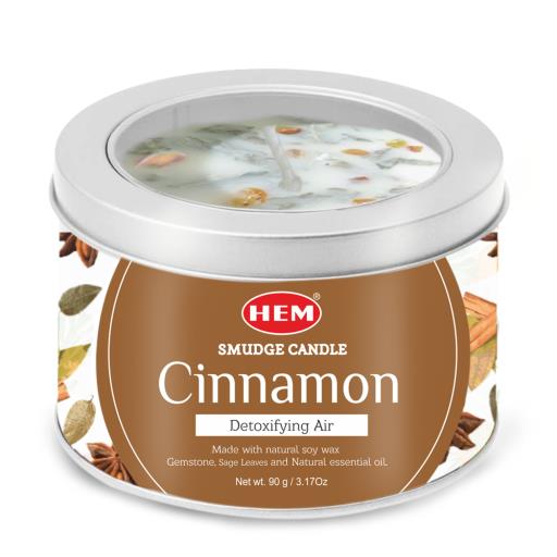 Cinnamon Smudge CANDLE Natural SOY Wax