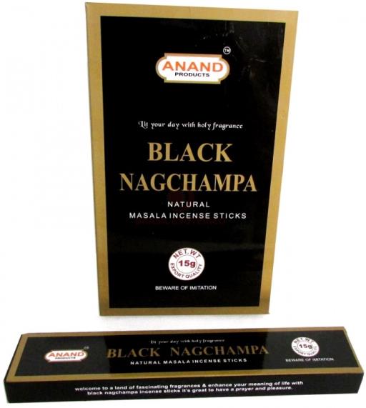Black Nag Champa INCENSE Sticks 15G