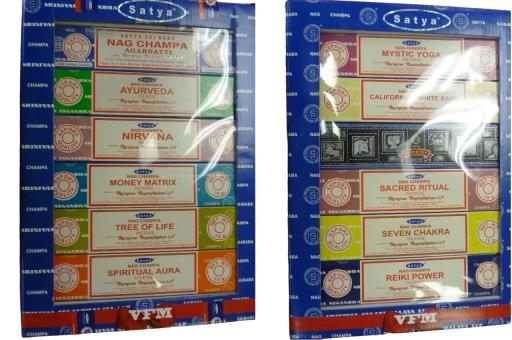 Satya 15G VALUE For Money Gift Box 12 Assorted Pkts.