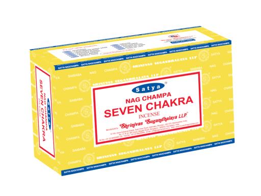 Seven Chakra INCENSE Sticks 15G