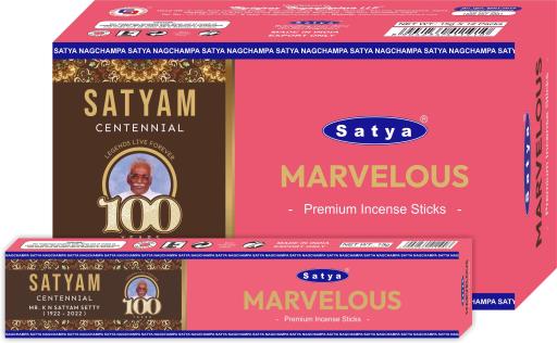 Marvelous Satyam Premium INCENSE Sticks 15G