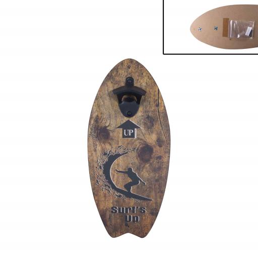 Bottle Opener SURFBOARD Brown