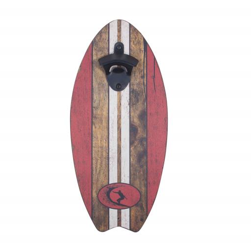 Bottle Opener SURFBOARD Red