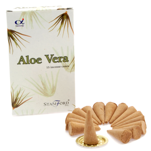 Aloe Vera INCENSE Cones 15 Cones
