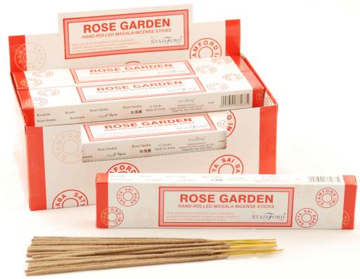 Masala Rose Garden INCENSE Sticks 15 Sticks