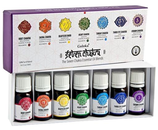 Seven Chakra Essential Oil Blend GIFT Pack