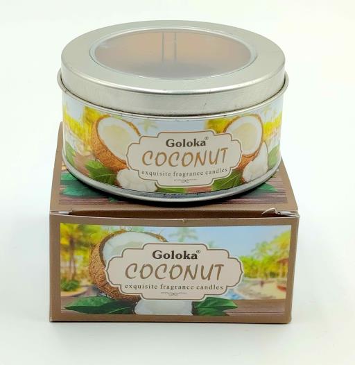 Coconut Travel Tin CANDLE