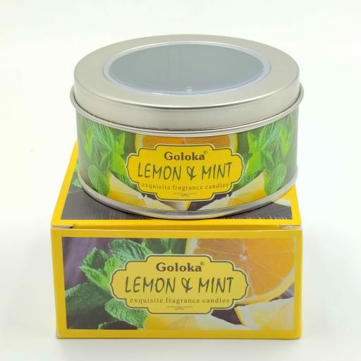 Lemon & Mint Travel Tin CANDLE