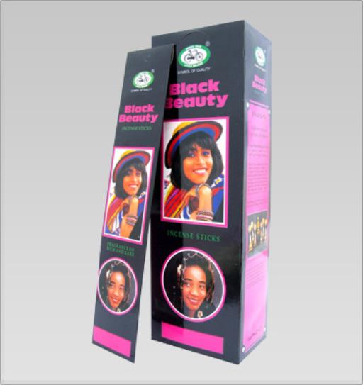 Black BEAUTY Incense Sticks Pouch