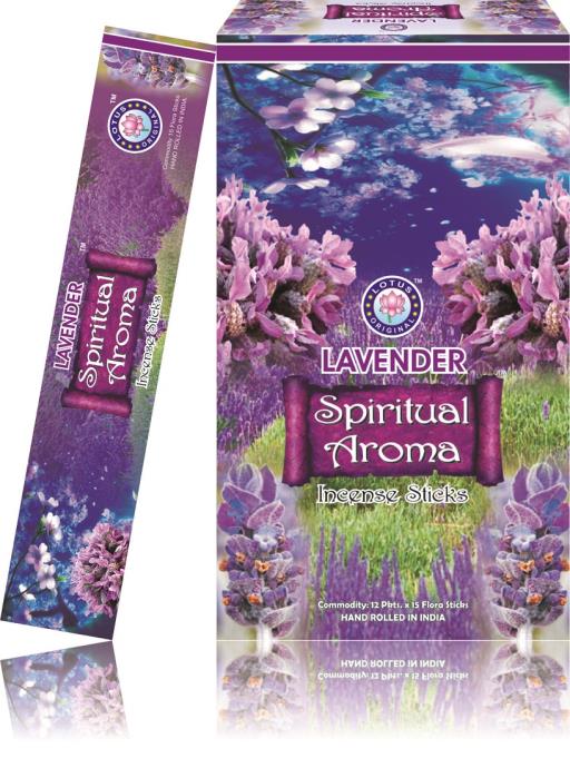 Spiritual Aroma Lavender INCENSE Sticks