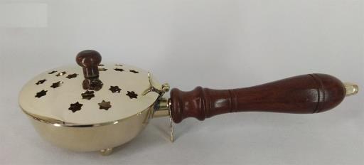 Charcoal Burner With Wooden HANDLE Stars