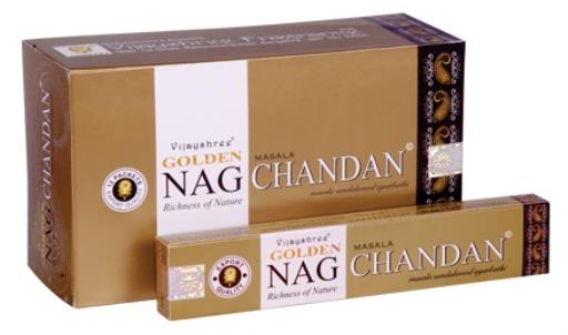 Golden Nag Chandan INCENSE Sticks
