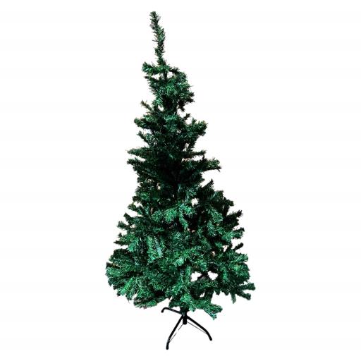 CHRISTMAS Tree 4.9Ft With 330 Branch Tips Green