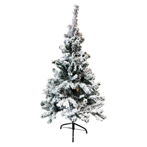 CHRISTMAS Tree 3.9Ft With 330 Branch Tips Green White