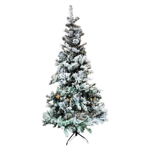 CHRISTMAS Tree 5.9Ft With 600 Branch Tips Green White