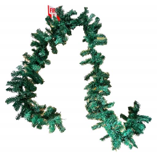Pine Artificial CHRISTMAS Garland 8.8Ft Green