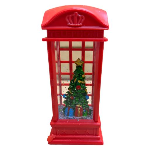 CHRISTMAS Telebooth Assorted CHRISTMAS Tree/ Snowman Red