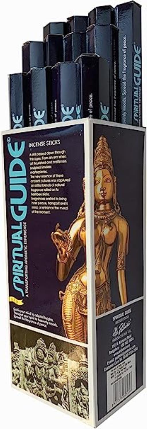 Spiritual Guide Incense Sticks (NEW 12 Hexagonal Tubes Per Box)