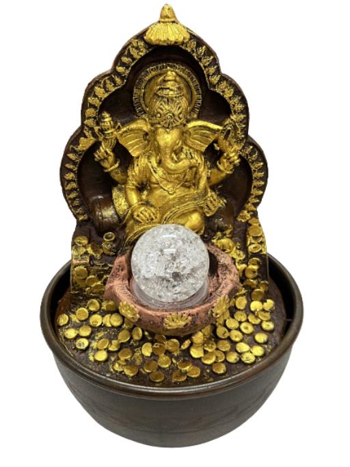 Fountain Ganesha With GOLD