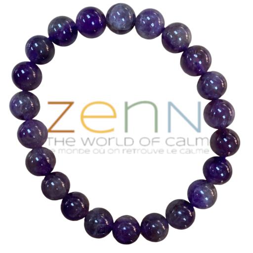 Amethyst Stone BRACELET Reduces Anger Anxiety & Stress And Activates The Third Eye 8Mm