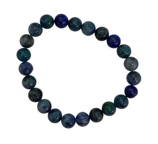 Azurite BRACELET Is A Protective Stone Support The Flow Of ENERGY And Promotes Overall Well-Being 8M