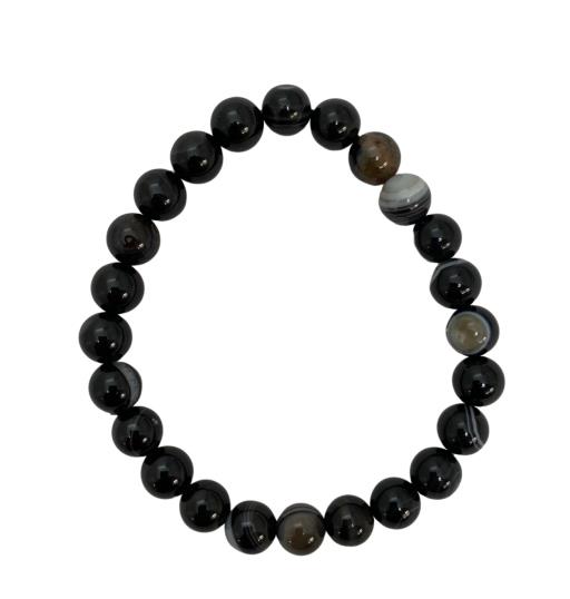 Banded Agate Stone BRACELET Helps In Bringing A Sense Of Calm And Peace And Balances Soul And Body 8