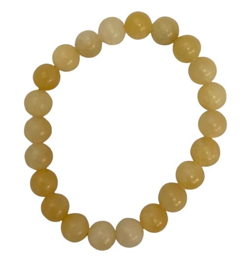 Yellow Calcite BRACELET Is Thought To Stimulate Creativity And Enhances Ability To Develop Innovativ