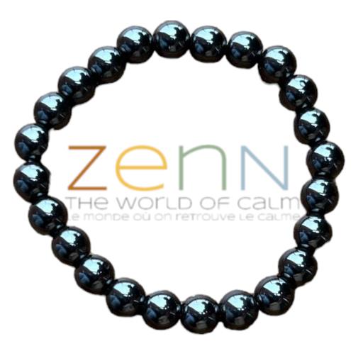 Hematite Coated/Magnet Stone BRACELET Is Used For Absorbing Negative ENERGY From Body And Help Stay 