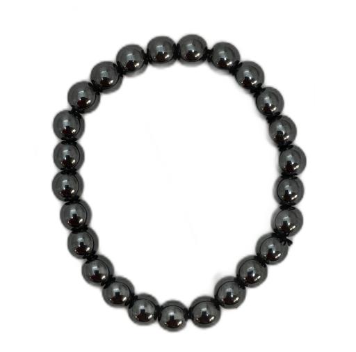 Hematite Grey BRACELET Restores Strengthens And Regulates Blood Supply Aids In Conditions Such As An