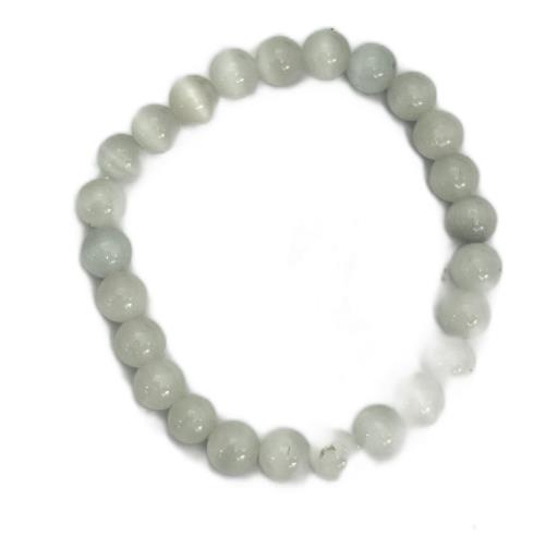 Selenite BRACELET Is Associated With Spiritual Cleaning And Purification To Build Harmonious Environ