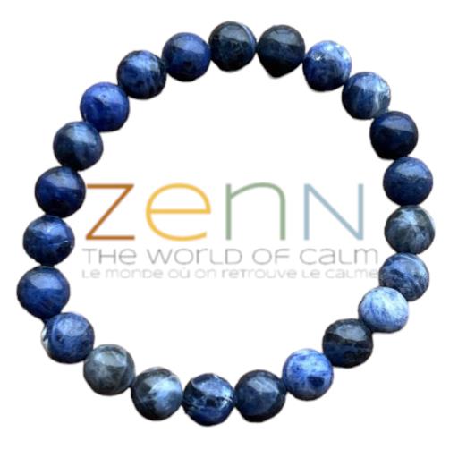 Sodalite A Stone BRACELET Brings Emotional Balance Intuition & Good Judgment 8Mm