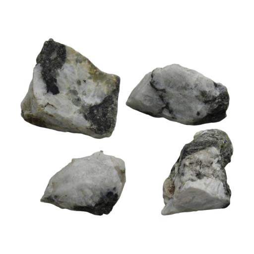 White Rainbow Moonstone Rough Stone 500G Per BAG