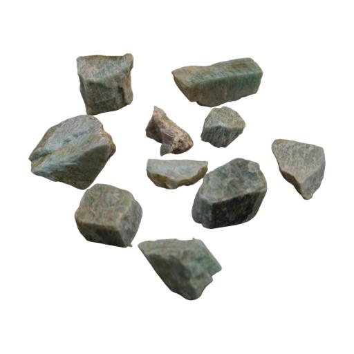 Amazonite Rough Stone 500G Per BAG