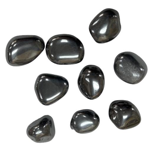 Tumbled Stones Q1 2Nd HEMATITE 500G / 1.10 Lb Per Bag