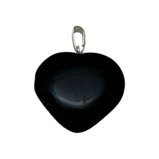 Black Obsidian Heart Shape PENDANT