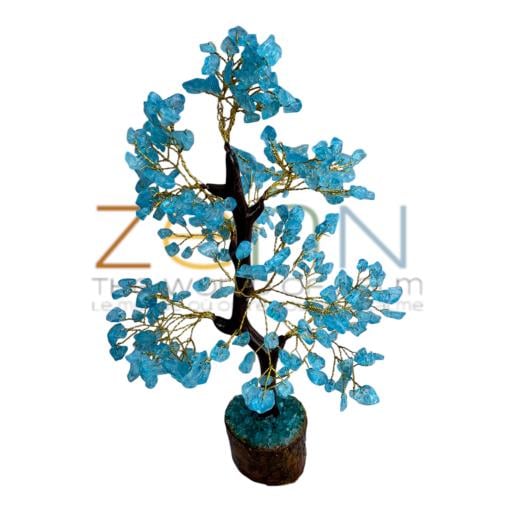 Firoza (Turquoise) Gemstone Tree Helps AChieve Fame & Power Better Martial Relationship & Stability 