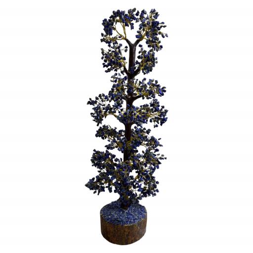 Lapis Gemstone Tree (Wood Base) 2000 CHIPs