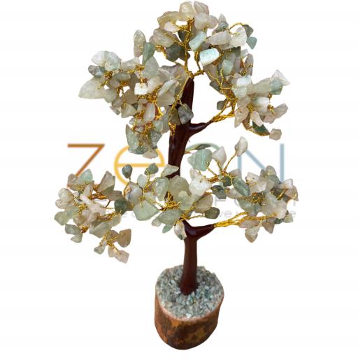 Green Aventurine Gemstone Tree Helps In Releasing Anxiety And Promotes Emotional Tranquility (WOOD B