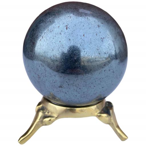 HEMATITE Sphere Approx. 200G Display Stand Is Not Included