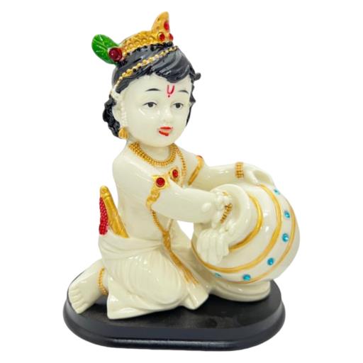 BABY Krishna Statue White