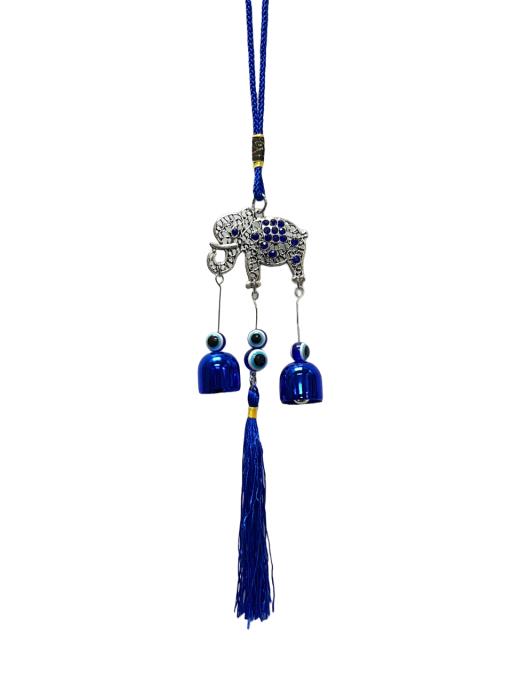 Evil Eye With Elephant WIND CHIME